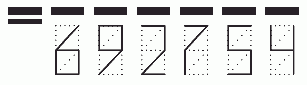 Пример заполнения индекса 692754