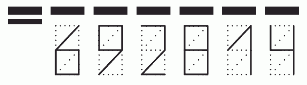 Пример заполнения индекса 692814