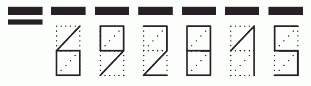 Пример заполнения индекса 692815