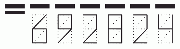 Пример заполнения индекса 692824