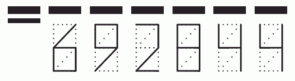 Пример заполнения индекса 692844