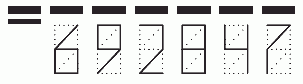 Пример заполнения индекса 692847