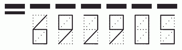 Пример заполнения индекса 692905