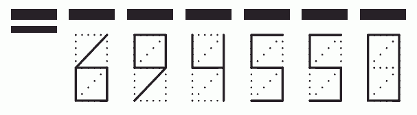 Пример заполнения индекса 694550