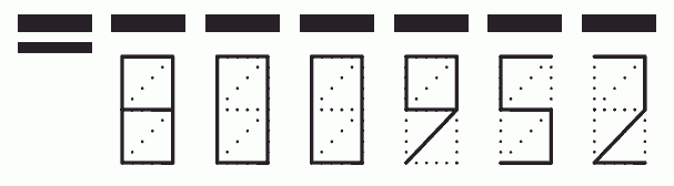 Пример заполнения индекса 800952