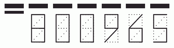 Пример заполнения индекса 800965