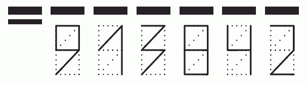 Пример заполнения индекса 913842