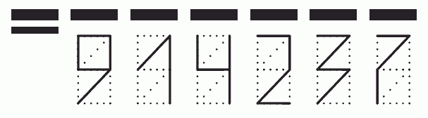 Пример заполнения индекса 914237