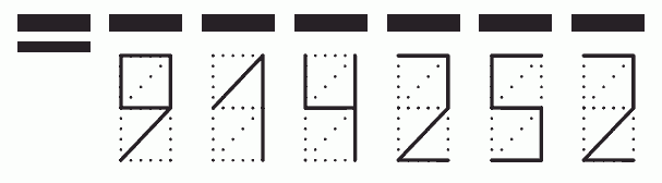 Пример заполнения индекса 914252