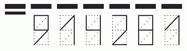 Пример заполнения индекса 914281