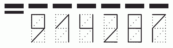 Пример заполнения индекса 914287