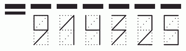 Пример заполнения индекса 914325