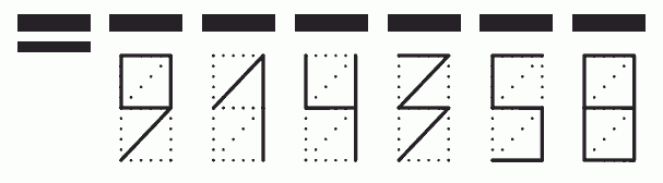 Пример заполнения индекса 914358