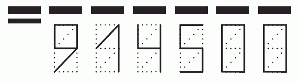 Пример заполнения индекса 914500