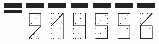 Пример заполнения индекса 914556