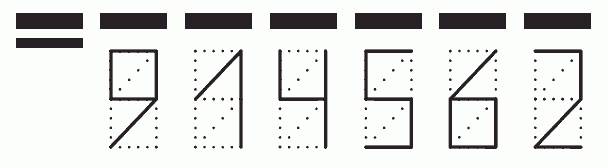 Пример заполнения индекса 914562