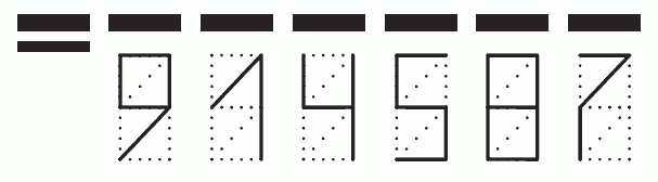 Пример заполнения индекса 914587