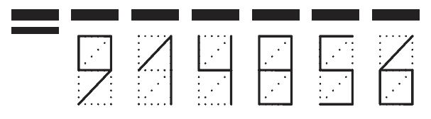 Пример заполнения индекса 914856