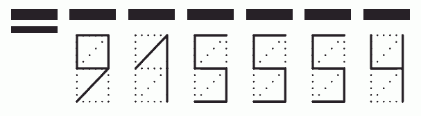 Пример заполнения индекса 915554