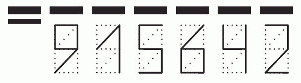 Пример заполнения индекса 915642