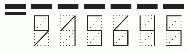 Пример заполнения индекса 915645