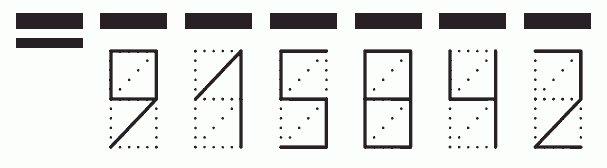 Пример заполнения индекса 915842