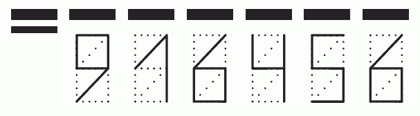 Пример заполнения индекса 916456