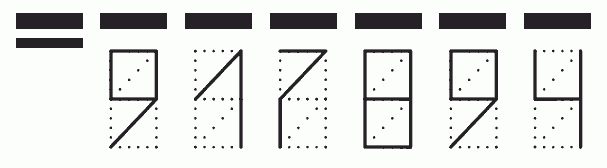 Пример заполнения индекса 917894