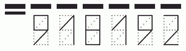 Пример заполнения индекса 918192