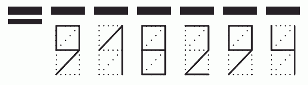 Пример заполнения индекса 918294