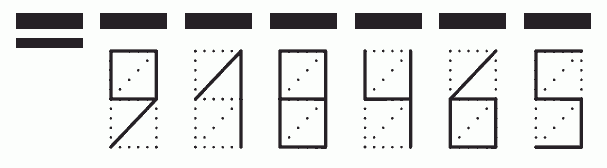 Пример заполнения индекса 918465