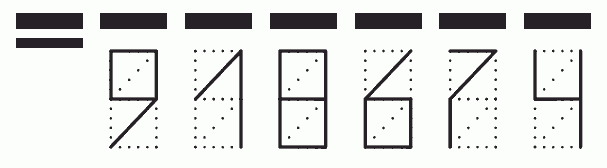 Пример заполнения индекса 918674