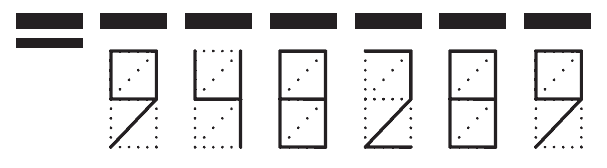 Пример заполнения индекса 948289