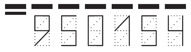 Пример заполнения индекса 950154