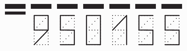 Пример заполнения индекса 950155