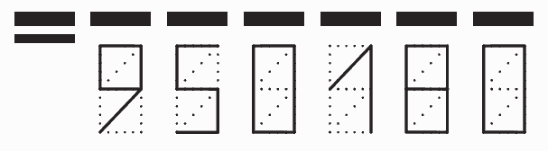 Пример заполнения индекса 950180