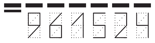 Пример заполнения индекса 961524