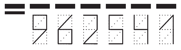 Пример заполнения индекса 962541