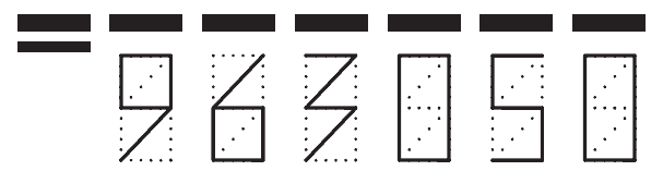 Пример заполнения индекса 963050