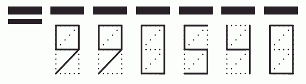 Пример заполнения индекса 990540