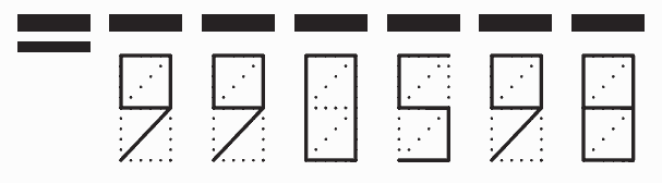 Пример заполнения индекса 990598