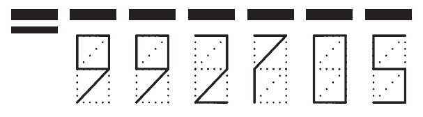 Пример заполнения индекса 992705